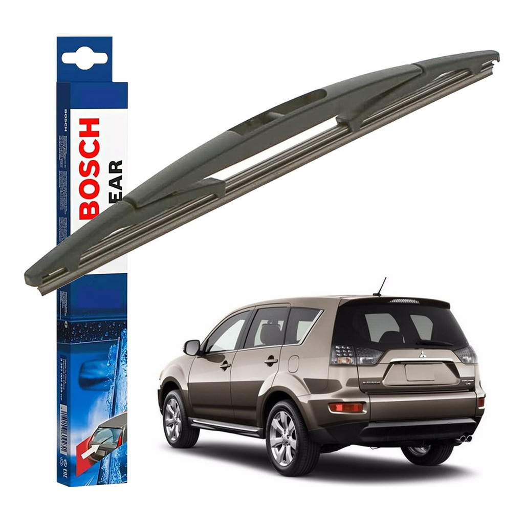 Palheta Traseira Limpador Vidro Vigia REAR Original Bosch Mitsuishi Outlander 2007 A 2012