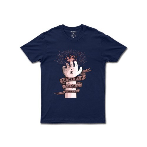 Camiseta De Algodão Masculino E Feminino Religiosa Jovens Igreja Desperta lançamento religioso