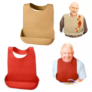 Babador Impermeável para Adultos sem sujeira contra manchas em Oferta na Shopee