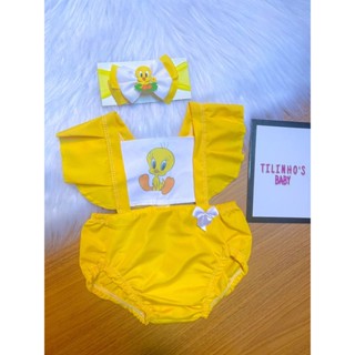 romper body bebe menina mesversario tematico personagem recem nascido em Oferta na Shopee