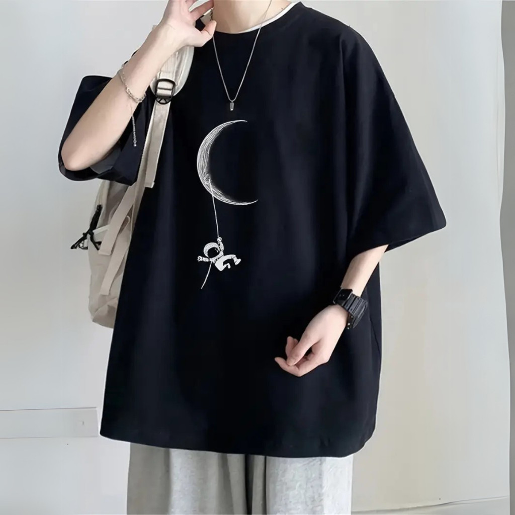 Camita Oversized Streetwear Moda  Galáctico Lifestyle Tendência Larga
