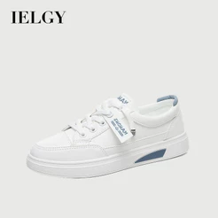 IELGY Sapatos Brancos Pequenos Femininos Plus Size Tênis De Corrida Casuais Para Estudantes