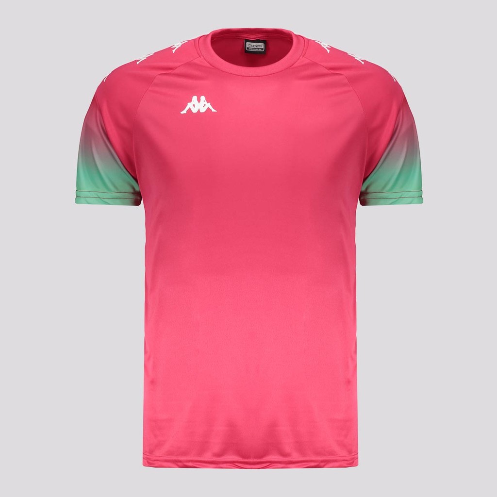 Camiseta Kappa Bearr Rosa em Oferta na Shopee