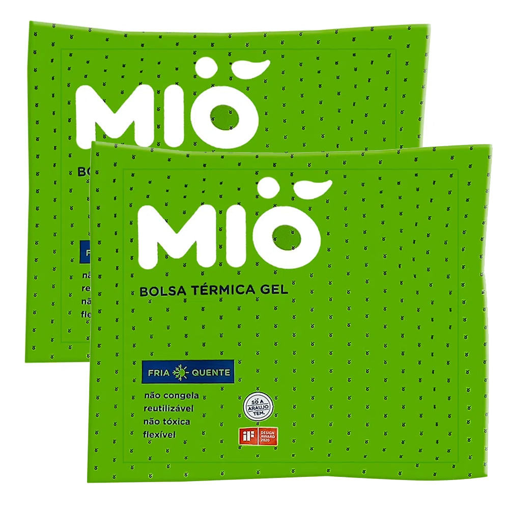 Bolsa Térmica Gel Mió Fria ou Quente Tamanho P 1 Unidade | Kit com duas unidades em Oferta na Shopee
