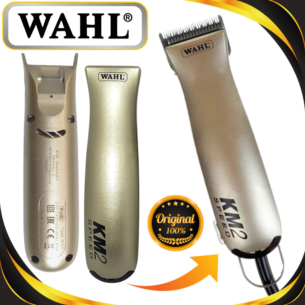 Carcaça Completa Para Máquina De Tosa Wahl KM2 Speed Original Nova De Reposição