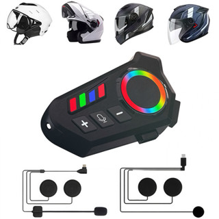 Fone de Ouvido de Capacete Moto Bluetooth Controle De Voz microfone Intercomunicador Motoboy em Oferta na Shopee