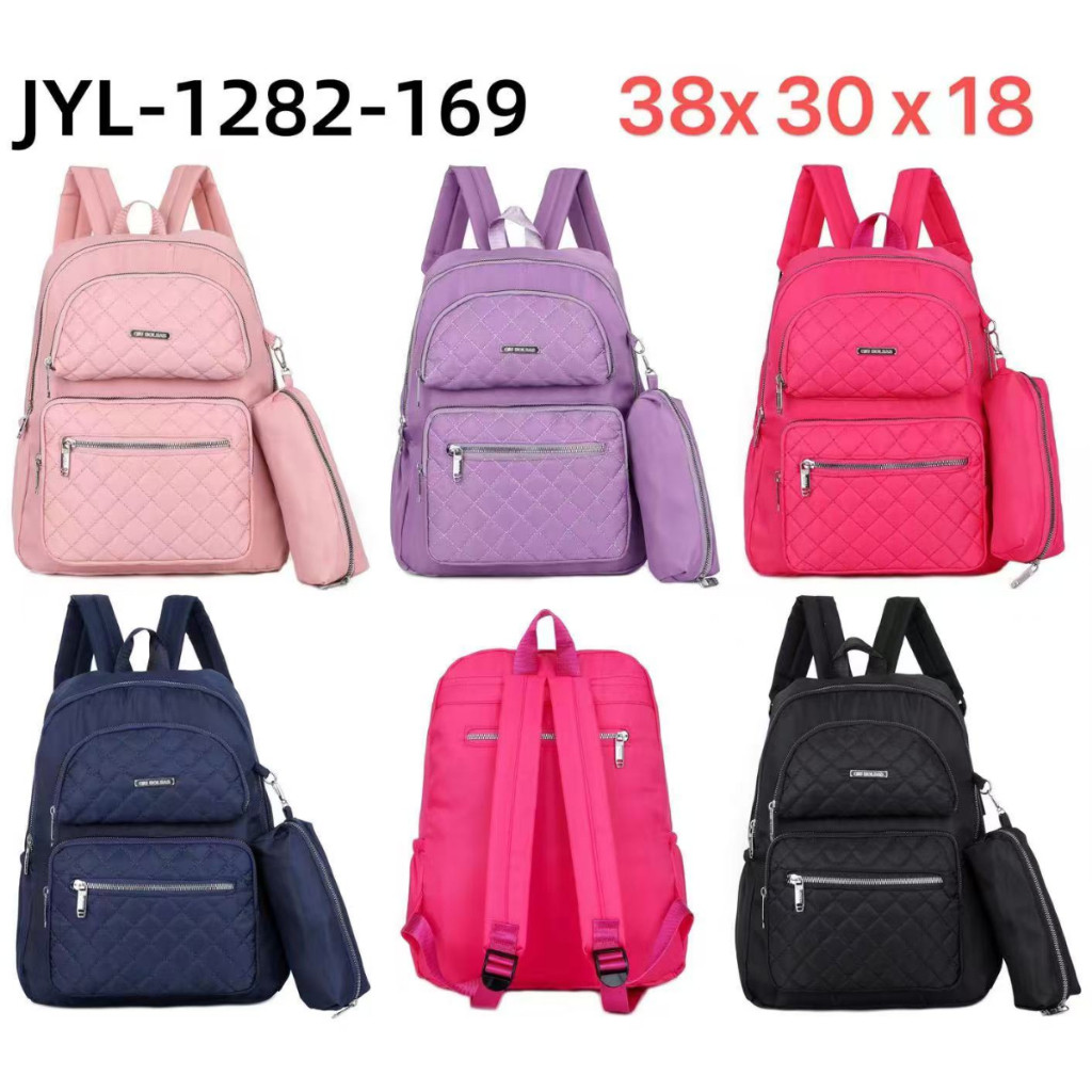 Mochila Feminina Com Estojo Alças Reforçado Universitário Mochila Para Colégio Grande Capacidade em Oferta na Shopee