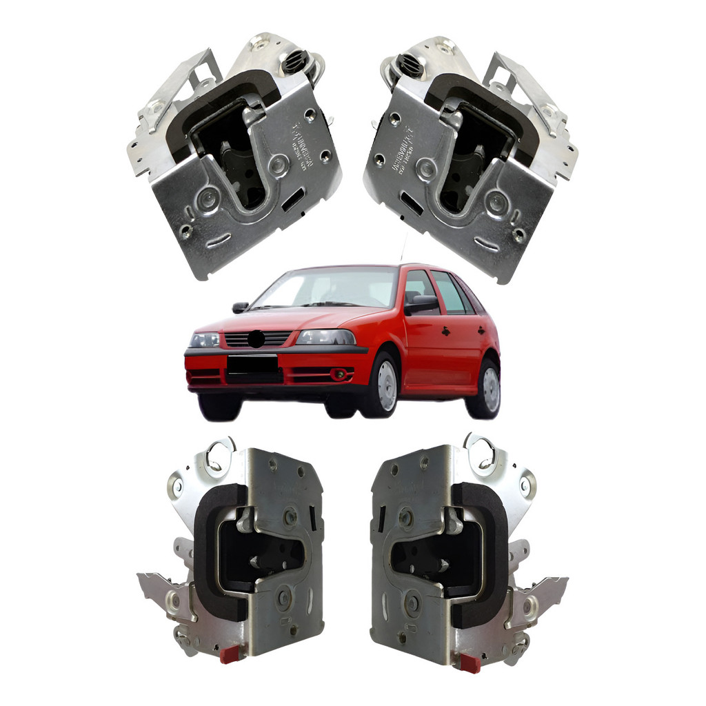 kit  Fechaduras Portas Dianteiras E Traseiras Gol Parati G3 G4 em Oferta na Shopee