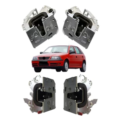 kit Fechaduras Portas Dianteiras E Traseiras Gol Parati G3 G4