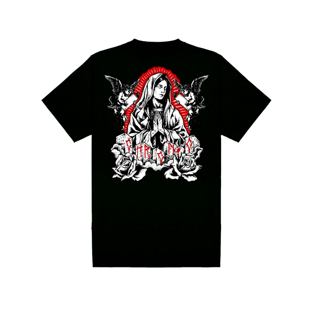 Camiseta Plus Size Chronic Santa Design Fé Angels Pb - Verde