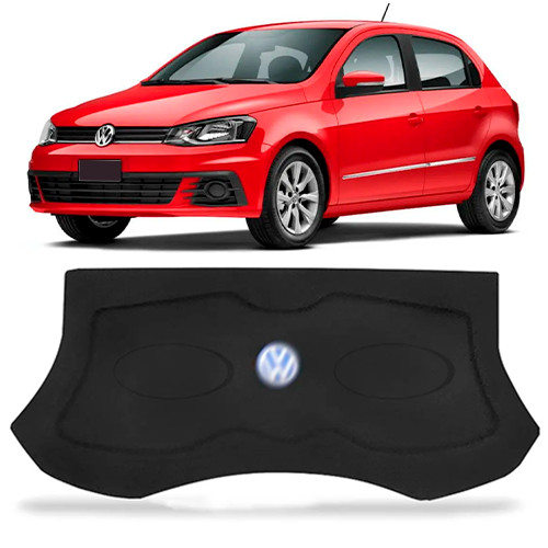 Tampão Porta Malas Volkswagen Gol G8 2016 a 2020 R-Acoustic Bagagito Carpete Grafite em Oferta na Shopee