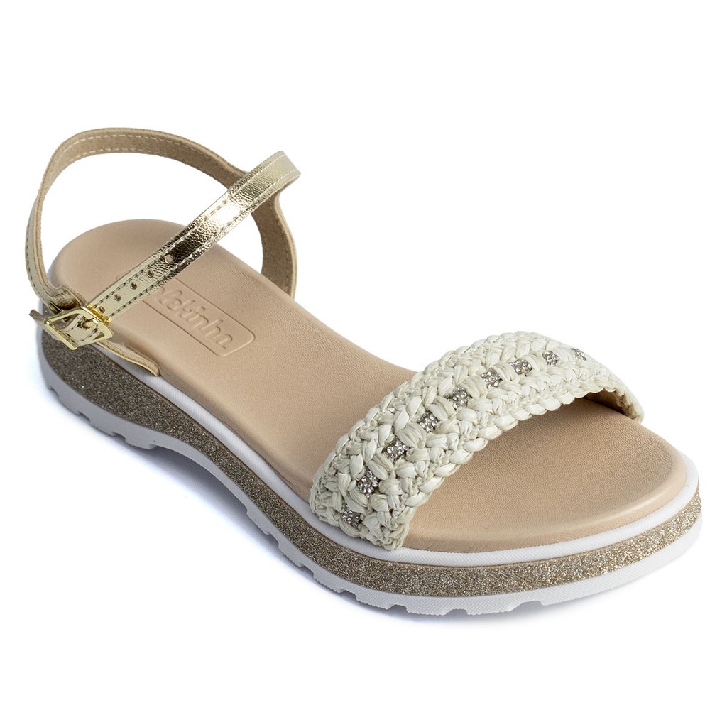Sandália Molekinha Infantil Menina Anabela 2361-202 - Baby & Kids Fashion