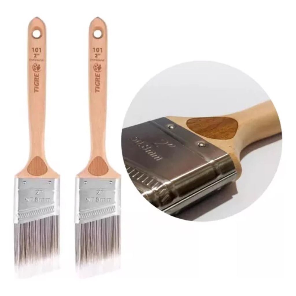 TRINCHA  ANGULAR PRO 101 E 2" TIGRE em Oferta na Shopee