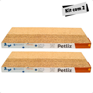 Kit 2 Brinquedo Para Gatos Arranhador Plano Antiestresse De Papelão - Petliz em Oferta na Shopee