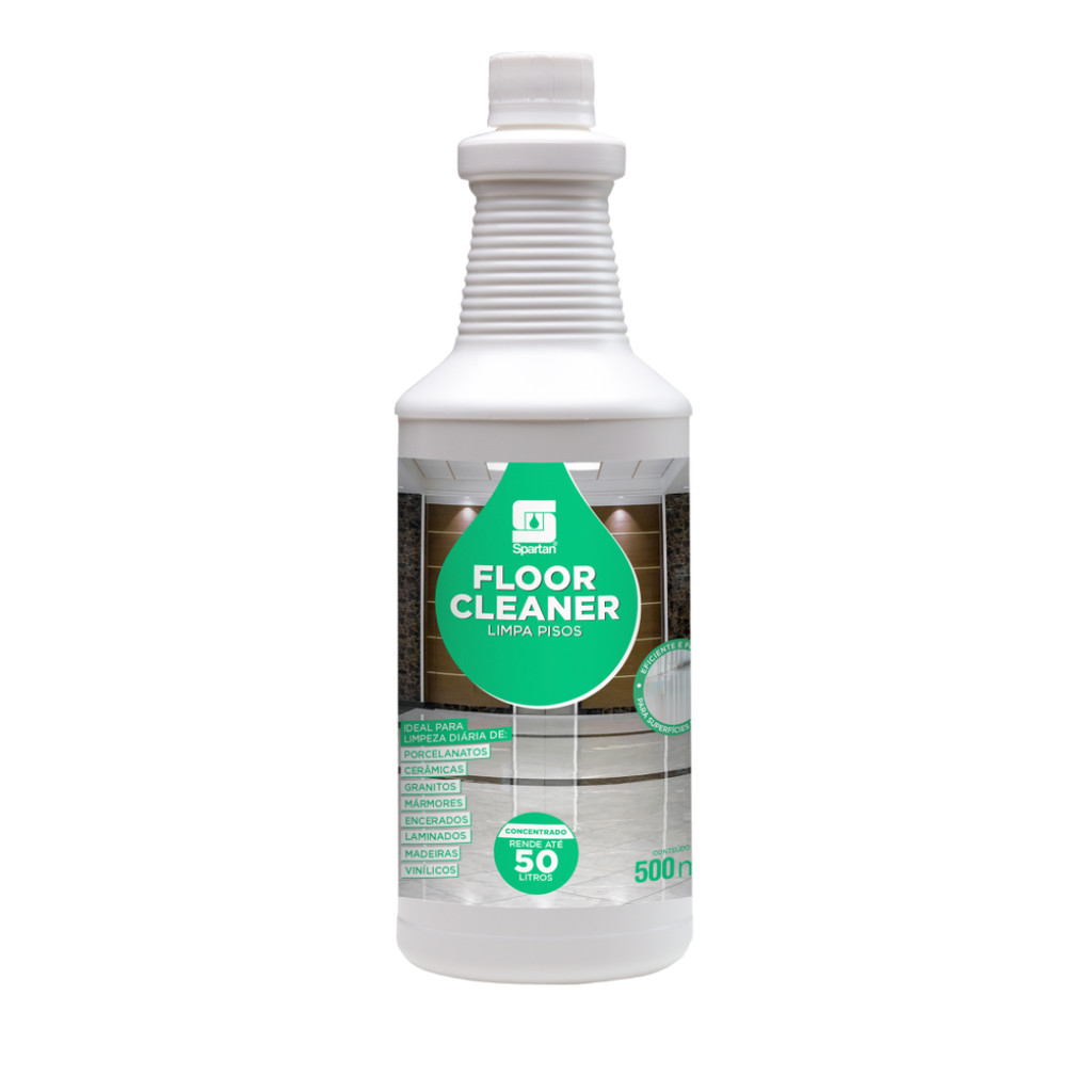 Limpa Pisos Floor Cleaner 500ml Spartan - Eficiente e Prático em Oferta na Shopee