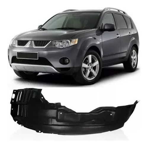 Parabarro Dianteiro Outlander 07 2008 2009 2010 Le + Grampo