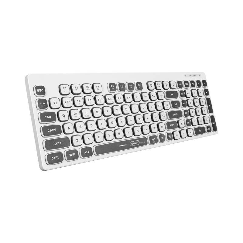 Kit Teclado Mouse sem Fio Membrana Knup KP-TE137 em Oferta na Shopee