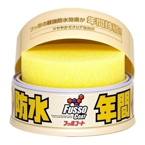 Cera Fusso Coat Light Para Carro Perolizado Soft99 Brilho