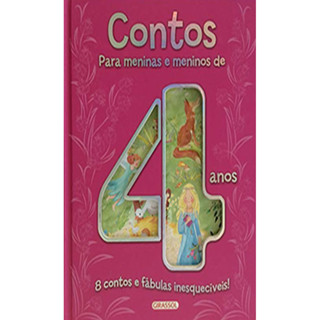 CONTOS PARA MENINAS E MENINOS DE 4 ANOS em Oferta na Shopee