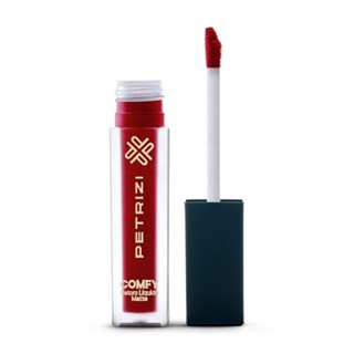 Batom Líquido Comfy Petrizi Vermelho Sexy 4,5ml em Oferta na Shopee