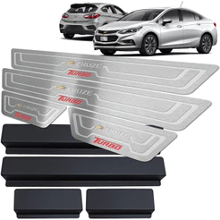 Soleira de Porta Cruze Turbo 2017/.. - Aço Inox