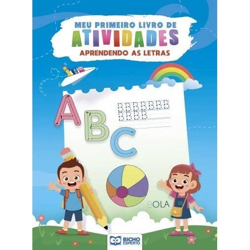 Meu Primeiro Livro de Atividades - Aprendendo as Letras em Oferta na Shopee