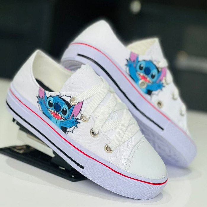 tênis infantil menina tênis stitch tenis infantil menino all infantil menina em Oferta na Shopee