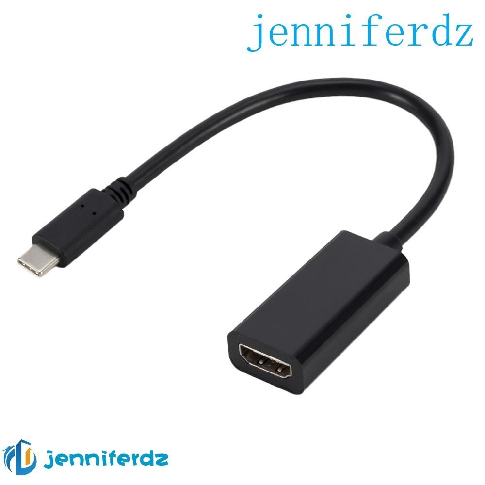 AJENNIFER Monitor Tipo C Para HDMI Cabo 4K Macho Fêmea