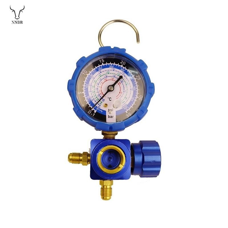 Medidor De Ar Condicionado Para R410A R22 Com Espelho Visual 500Psi Blue