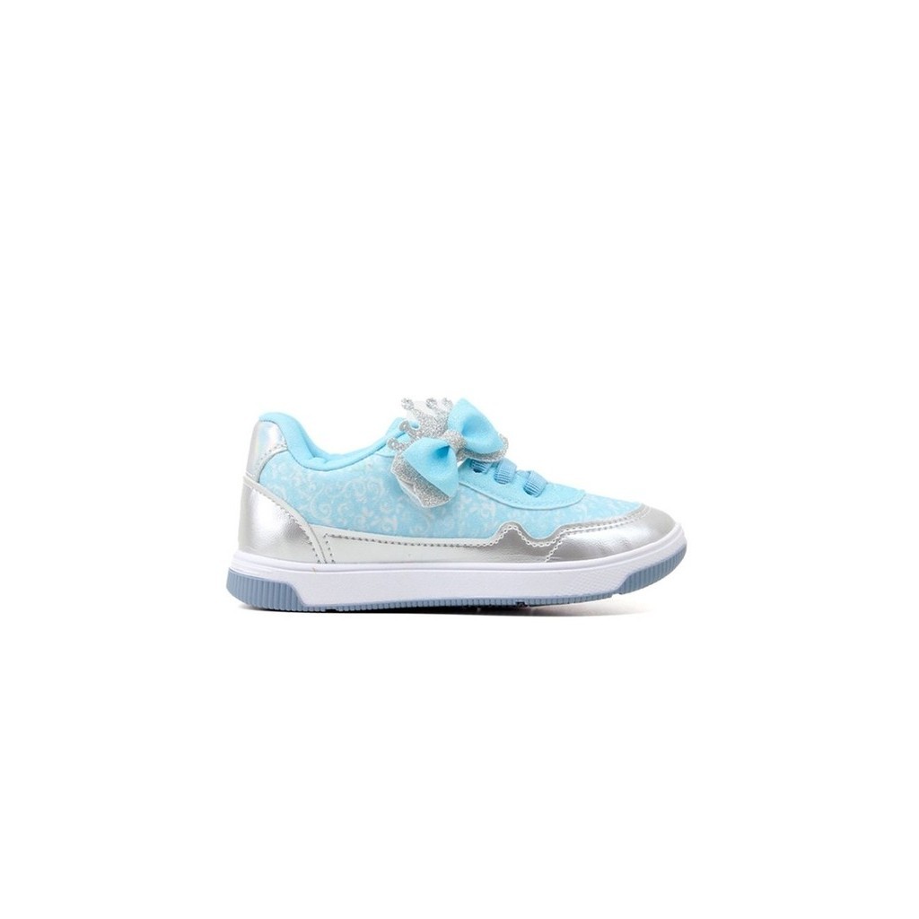 Tênis Infantil Kidy Casual Laço 3290011 Prata/Azul em Oferta na Shopee