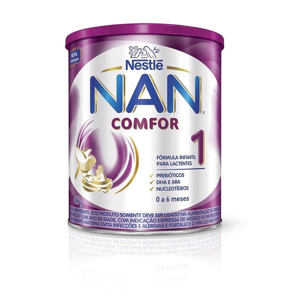 Formula Infantil Nan Comfor 1 400g em Oferta na Shopee