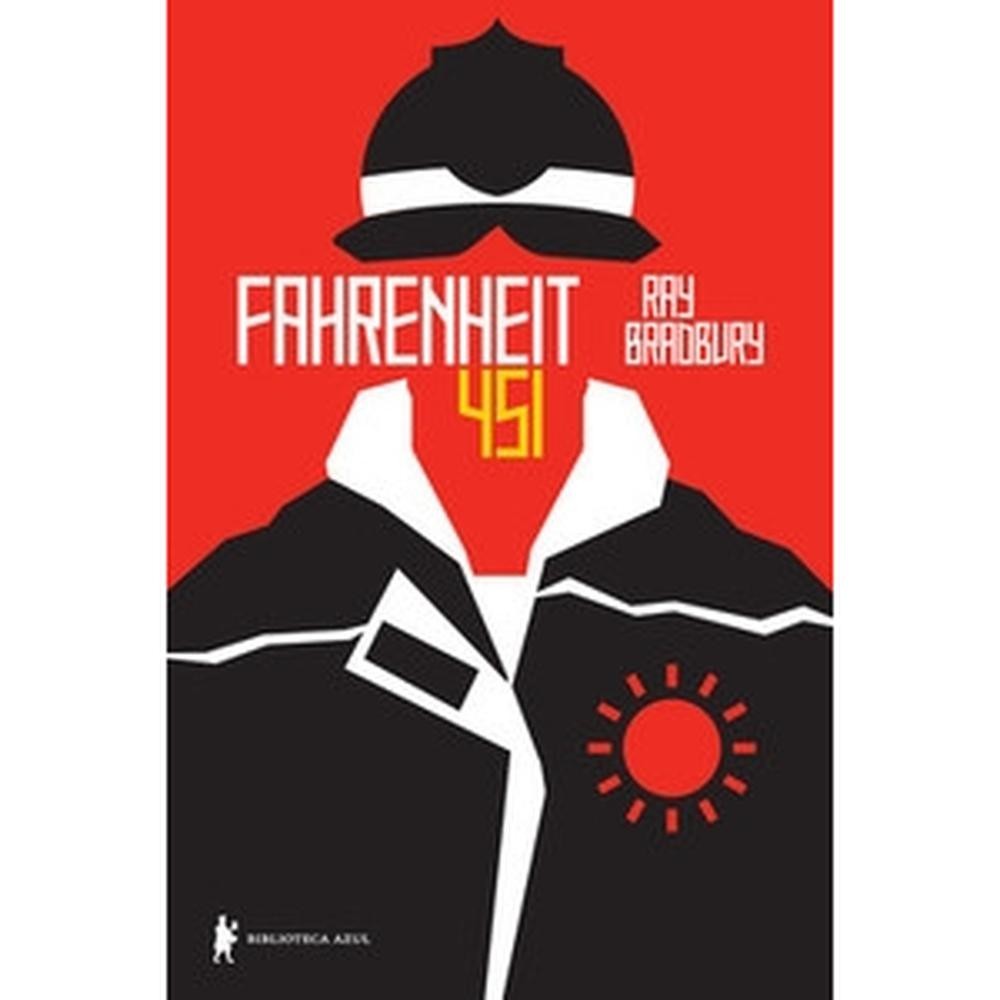 Capa do livro Fahrenheit 451