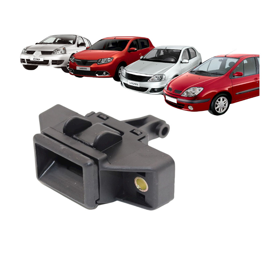 Fecho Fechadura Porta Mala Logan/ Sandero/ Clio/ Scenic
