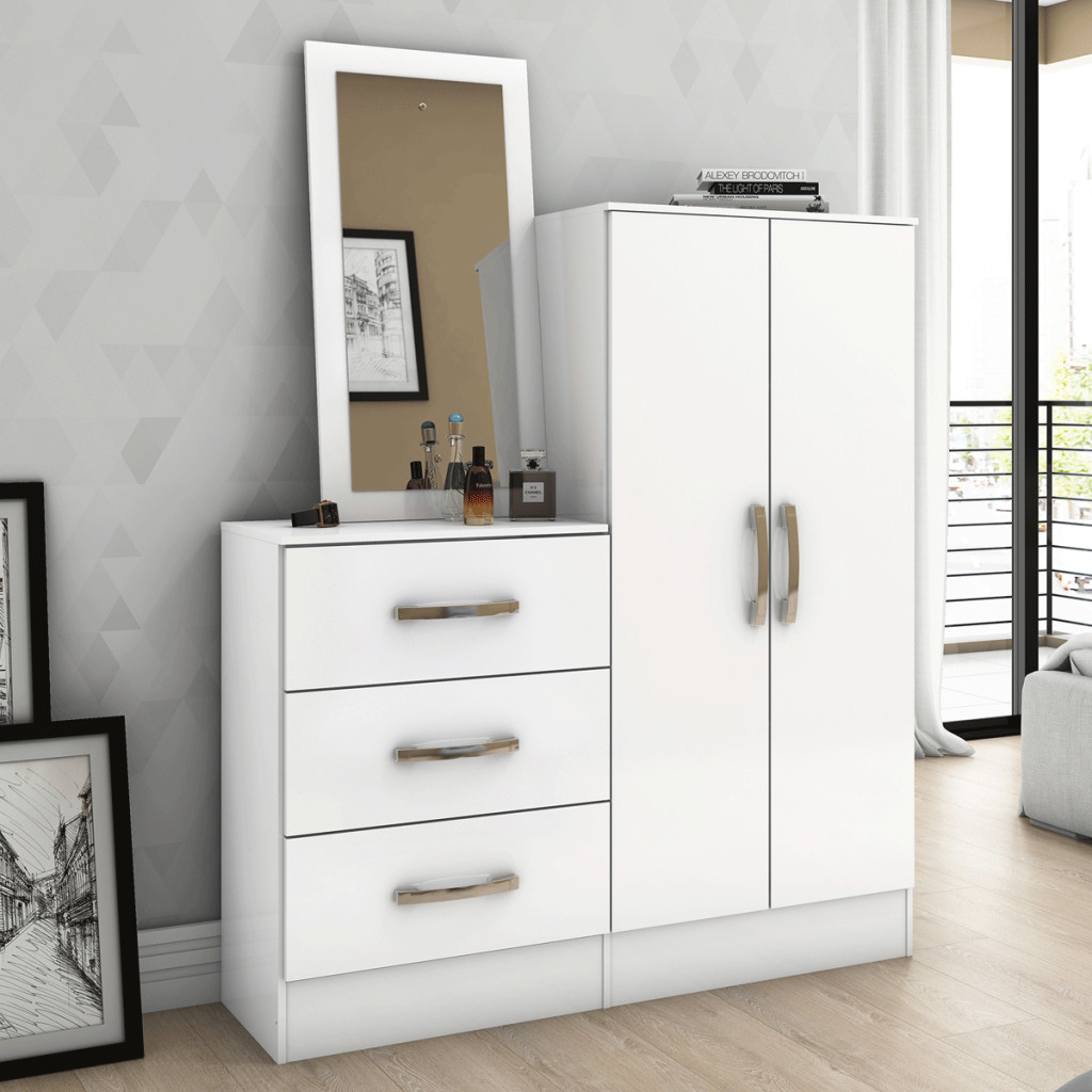 Cômoda Sapateira 2 Portas 3 Gavetas B700