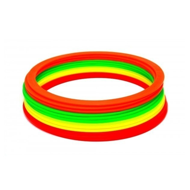 Kit 5 Argolas De Agilidade Funcional Circuito