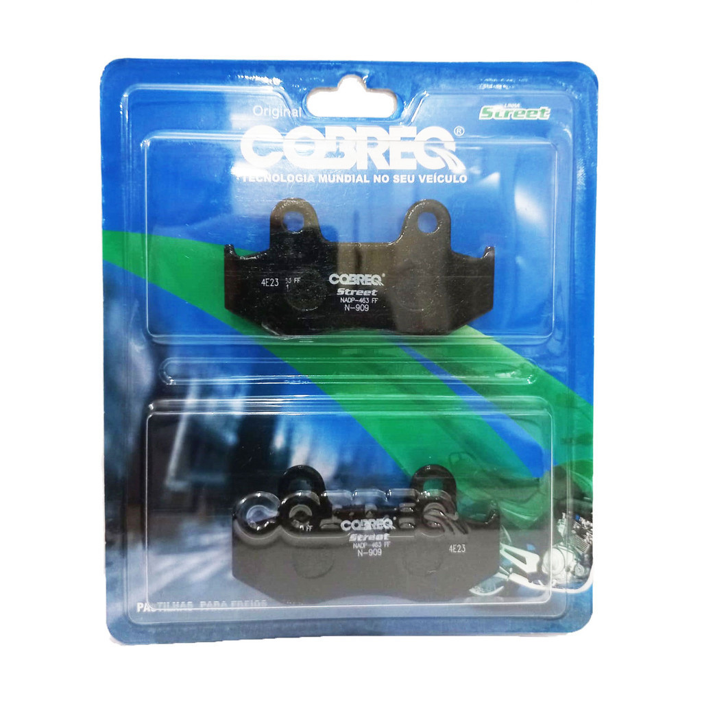 Pastilhas de Freio Dianteira Lead 110 / Burgman 250 / Burgman 400 Cobreq em Oferta na Shopee