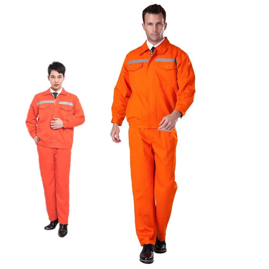 Conjunto Uniforme EPI Faixa Refletiva Segurança do Trabalho Obra Eletricista Mecanico Profissional Trabalho Serviço Construtora