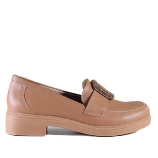 Mocassim Via Marte Feminino 011-001 Machiato em Oferta na Shopee