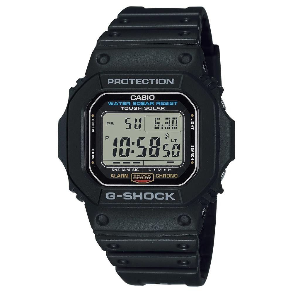 Relógio Casio Masculino Ref: G-5600ue-1dr G-Shock Digital Solar