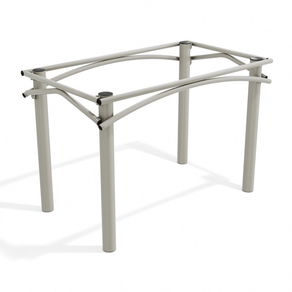Base de metal para Mesa de Jantar 110cm Elba Cinza