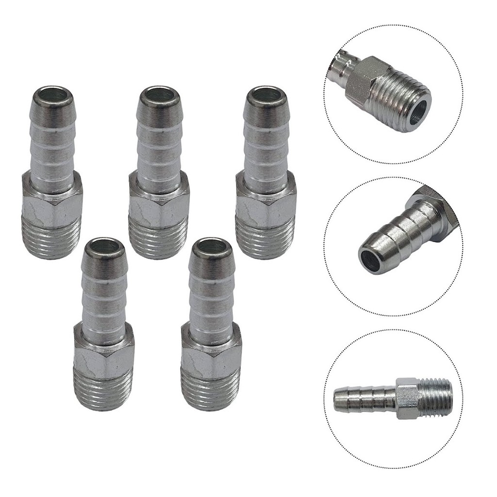 Espigão Fixo Macho 1/4 Mangueira 5/16 Ar Comprimido 5 Und em Oferta na Shopee