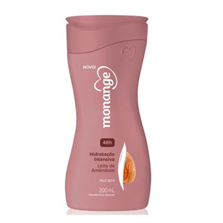 Hidratante Monange Leite de Amêndoas Feminino 200ml em Oferta na Shopee