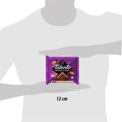 Chocolate Garoto Talento Amêndoas e Passas 85g