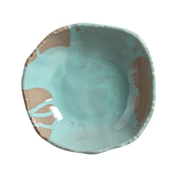 Conjunto com 4 Pratos Fundo Orgânico Eco Atlântica Ø21,5cm