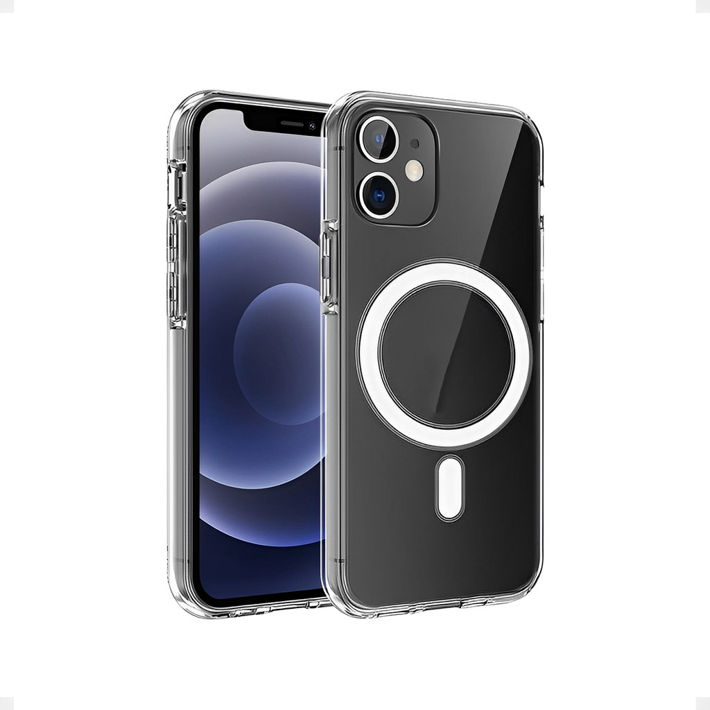 Capa Capinha Magsafe Para iPhone Magnética Indução Sem Fio em Oferta na Shopee