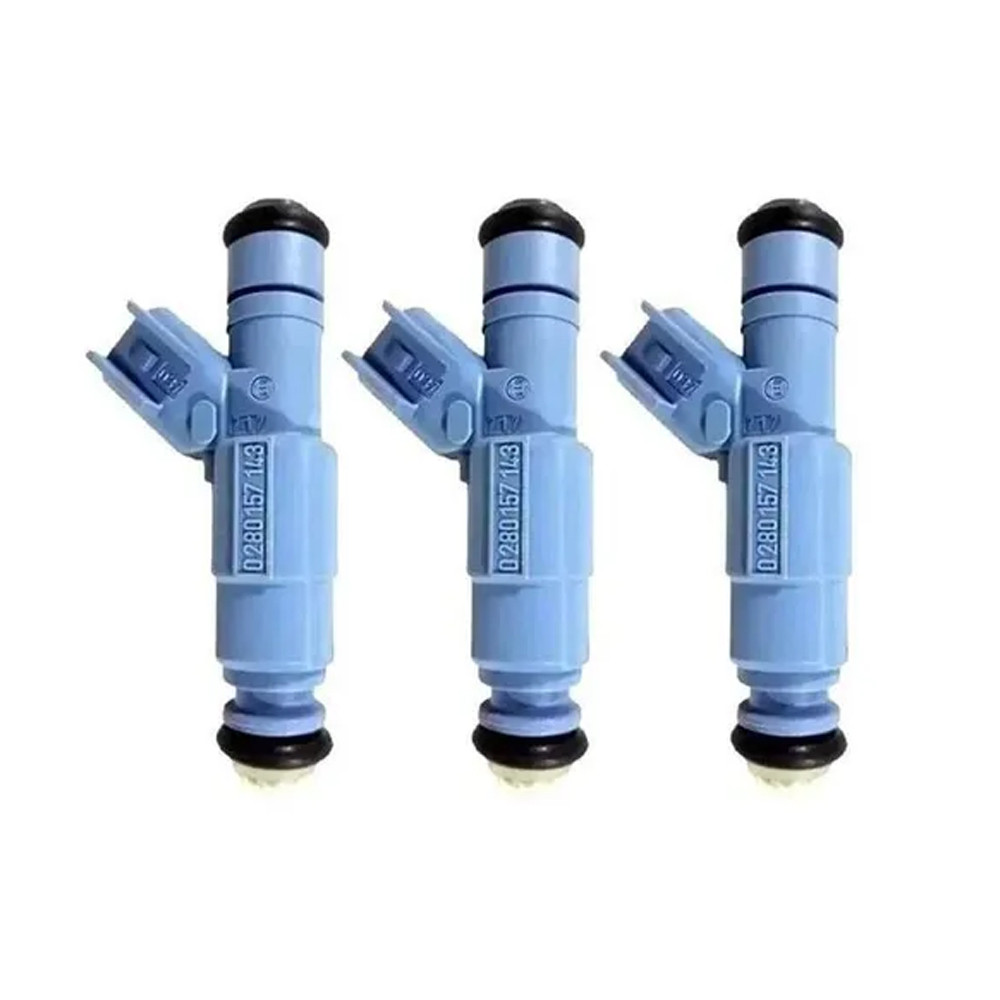 Kit 03 Bicos Injetores Ford Ka 1.0 Flex 3 Cilindros