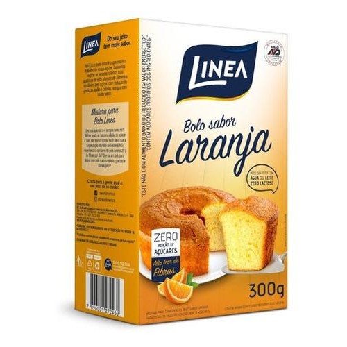 Linea Mist Para Bolo Laranja 300G