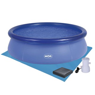 Piscina Inflável 7800 Litros Redonda Splash Fun Capa, Forro e Filtro Mor em Oferta na Shopee