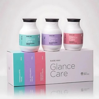 Kit Baby Glance Care Sabonete + Demaquilante + Esfoliante Rare Way Skincare Henna Designer Presente em Oferta na Shopee