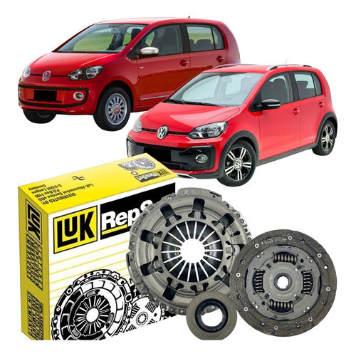 Kit Embreagem Vw Up Gol Voyage 1.0 12v 3cc Ea211 2014 2021 em Oferta na Shopee